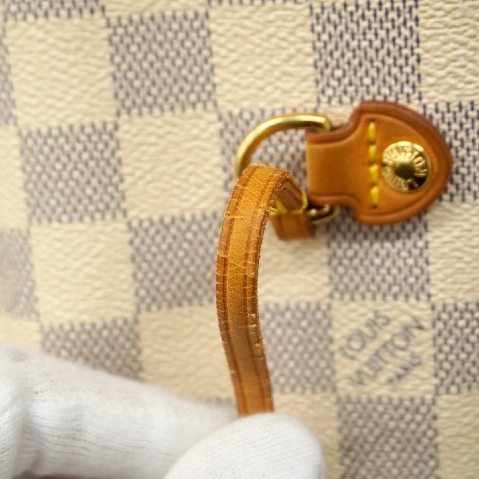 Louis Vuitton Neverfull MM Damier Azur Canvas – Made in France - Etoilux