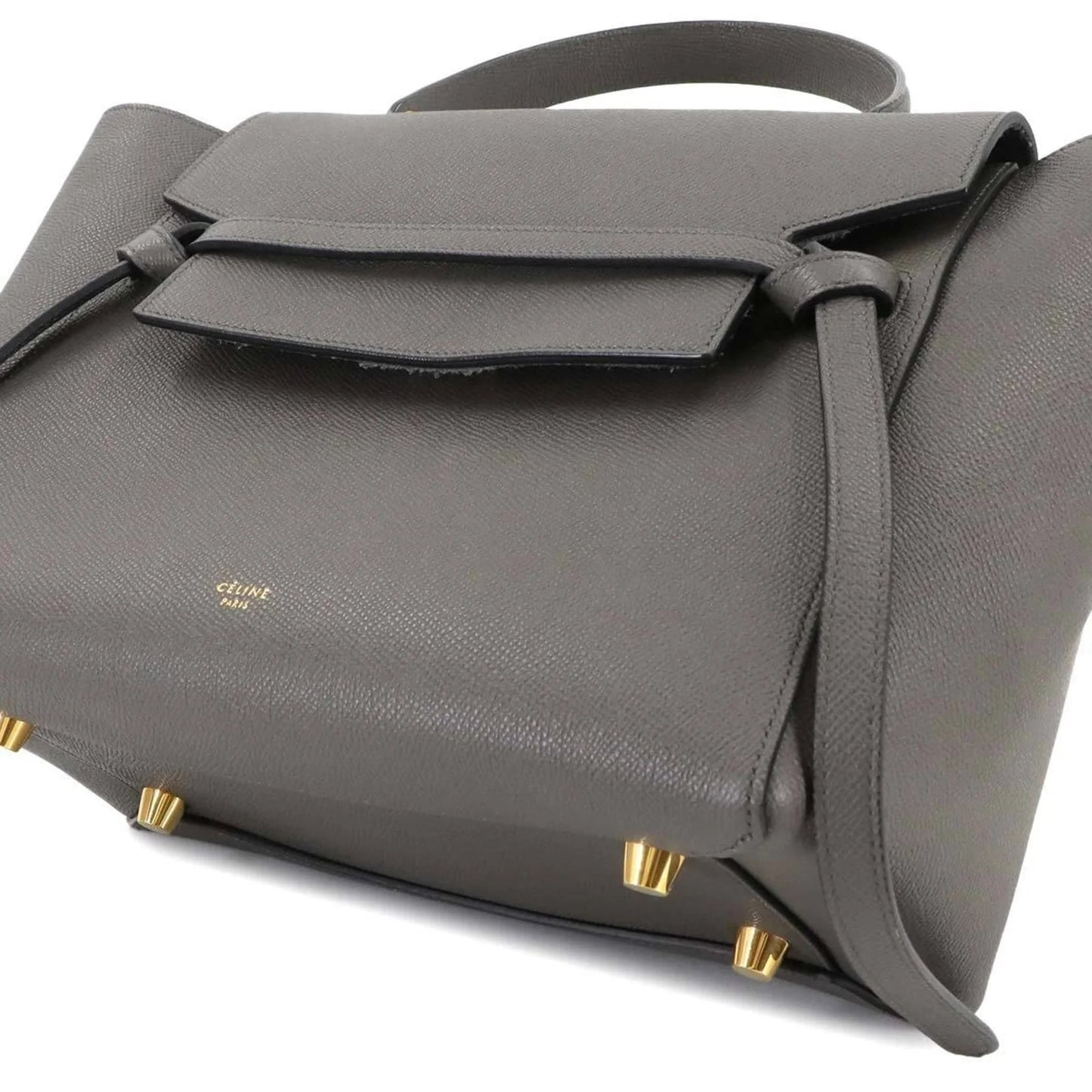 Céline Belt Bag Mini – Pelle Grigia - Etoilux