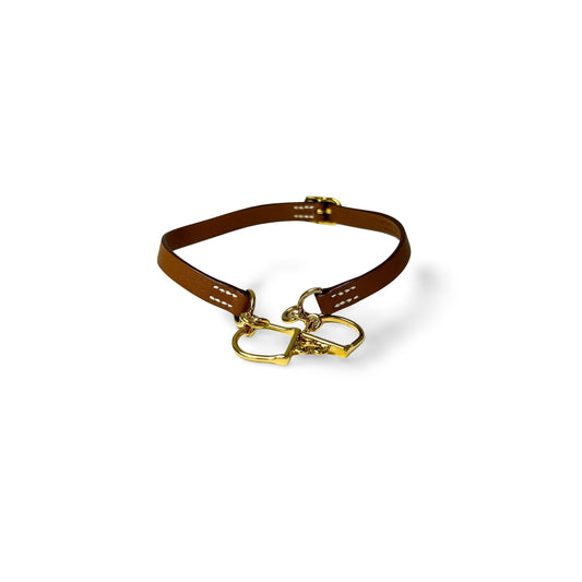 bracciale Hermès Étrier Double Tour con box arancione originale