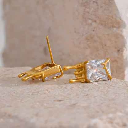 BEHI TIARA EARRINGS - Etoilux