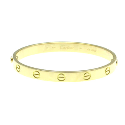 Cartier Love Bracelet oro giallo 18 kt misura 17