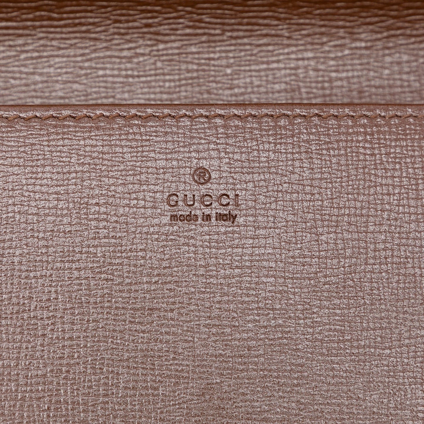 Gucci – Portafoglio GG Supreme Horsebit 1955 con catena - Etoilux