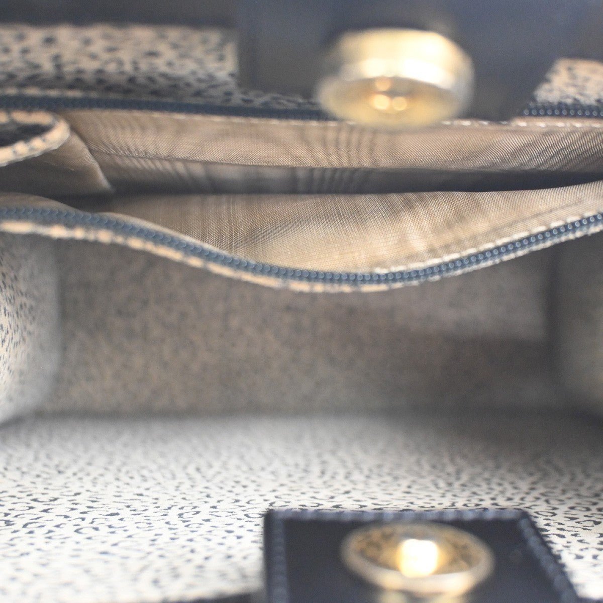 Cartier Panthère Tote Pelle Box Nera Hardware Oro – Vintage - Etoilux