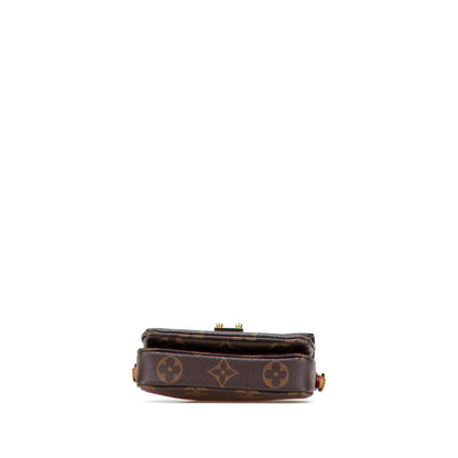 Louis Vuitton Micro Métis Tela Monogram Marrone – 13 cm | Made in France - Etoilux