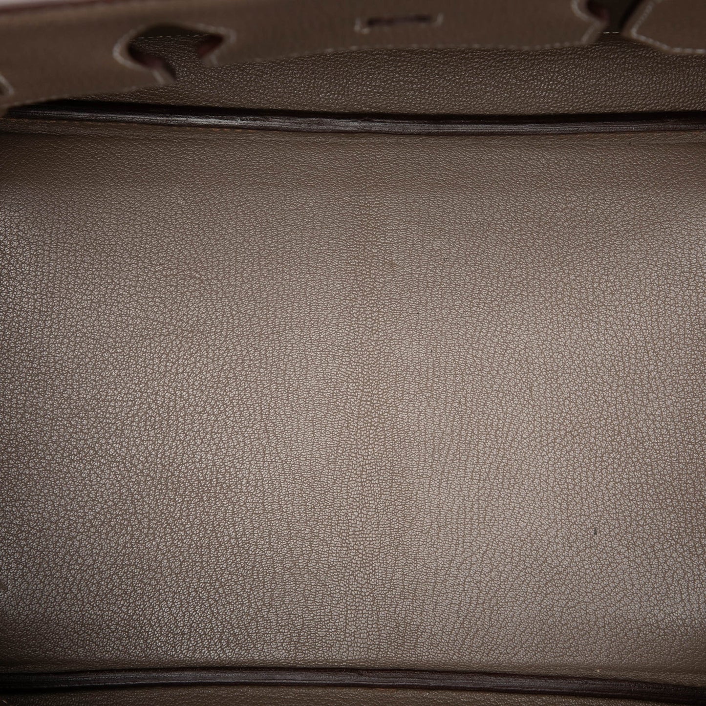 Hermès Birkin 35 – Pelle Togo Etoupe, Hardware Palladio - Etoilux
