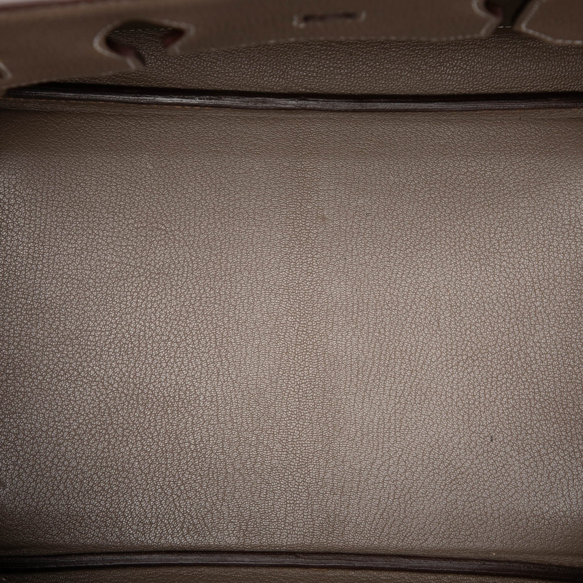 Hermès Birkin 35 – Pelle Togo Etoupe, Hardware Palladio - Etoilux