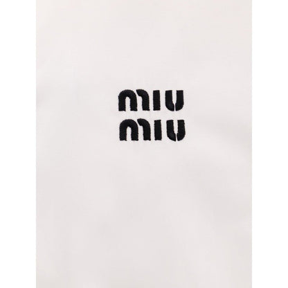 Miu Miu Camicia in cotone con ricamo Miu Miu - Etoilux