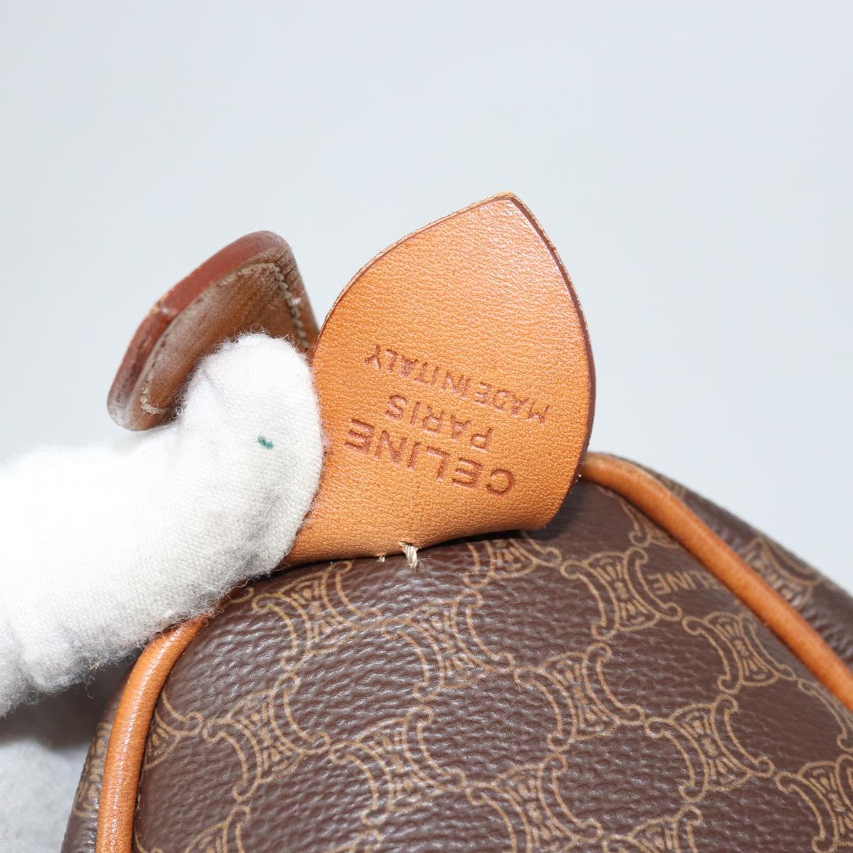 Céline Vintage Boston Macadam Canvas Pelle Cognac – 32 cm. eylo1er8pw - Etoilux