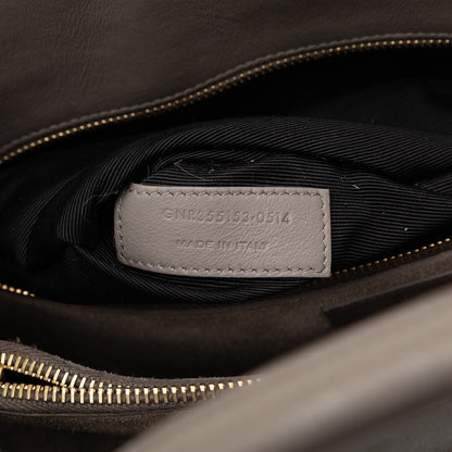 Saint Laurent – Sac De Jour Piccola in pelle di vitello marrone - Etoilux