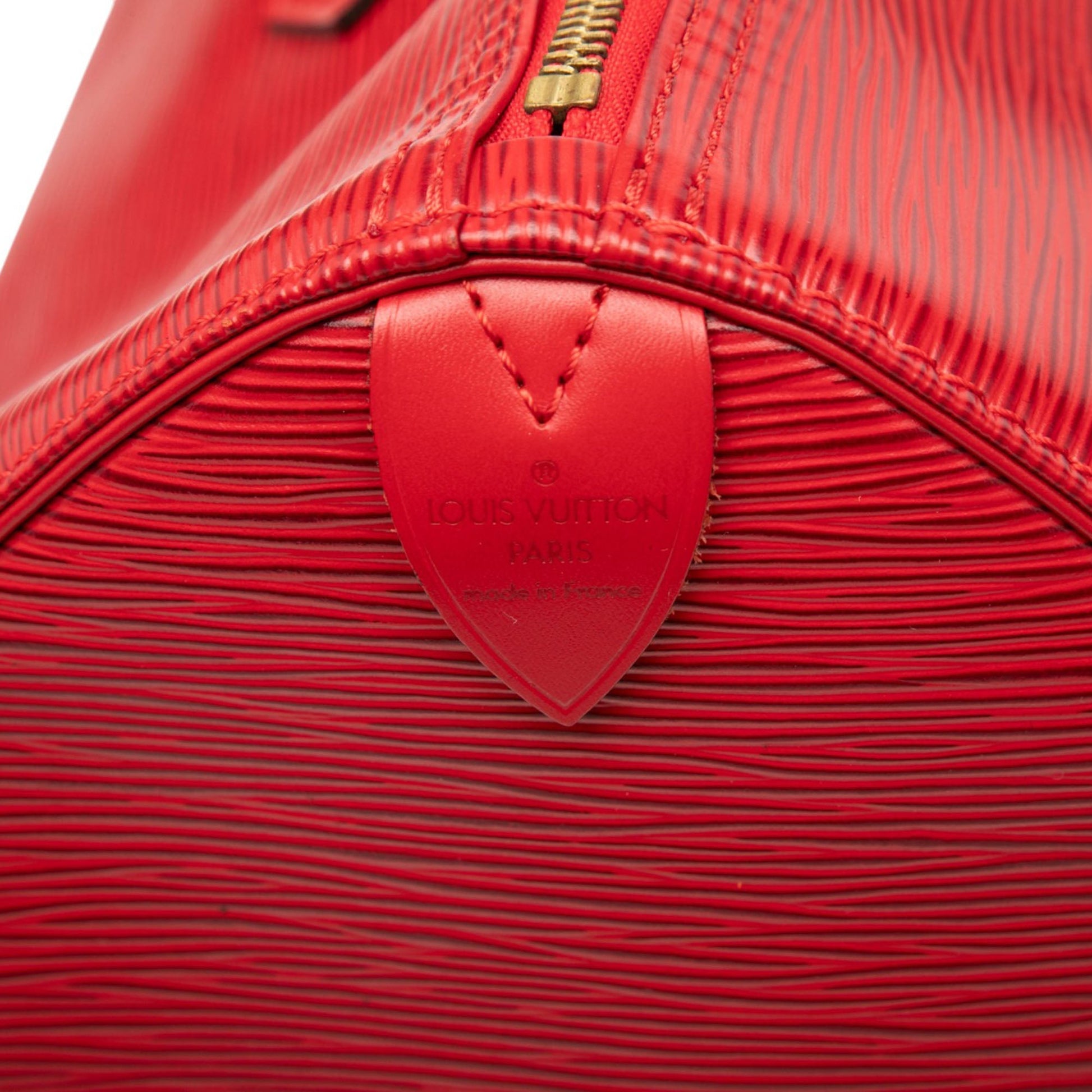 Louis Vuitton Speedy 35 Epi Rosso – 1995 – Size 35 - Etoilux