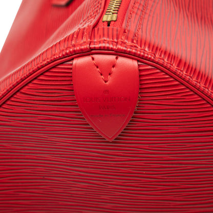 Louis Vuitton Speedy 35 Epi Rosso – 1995 – Size 35 - Etoilux