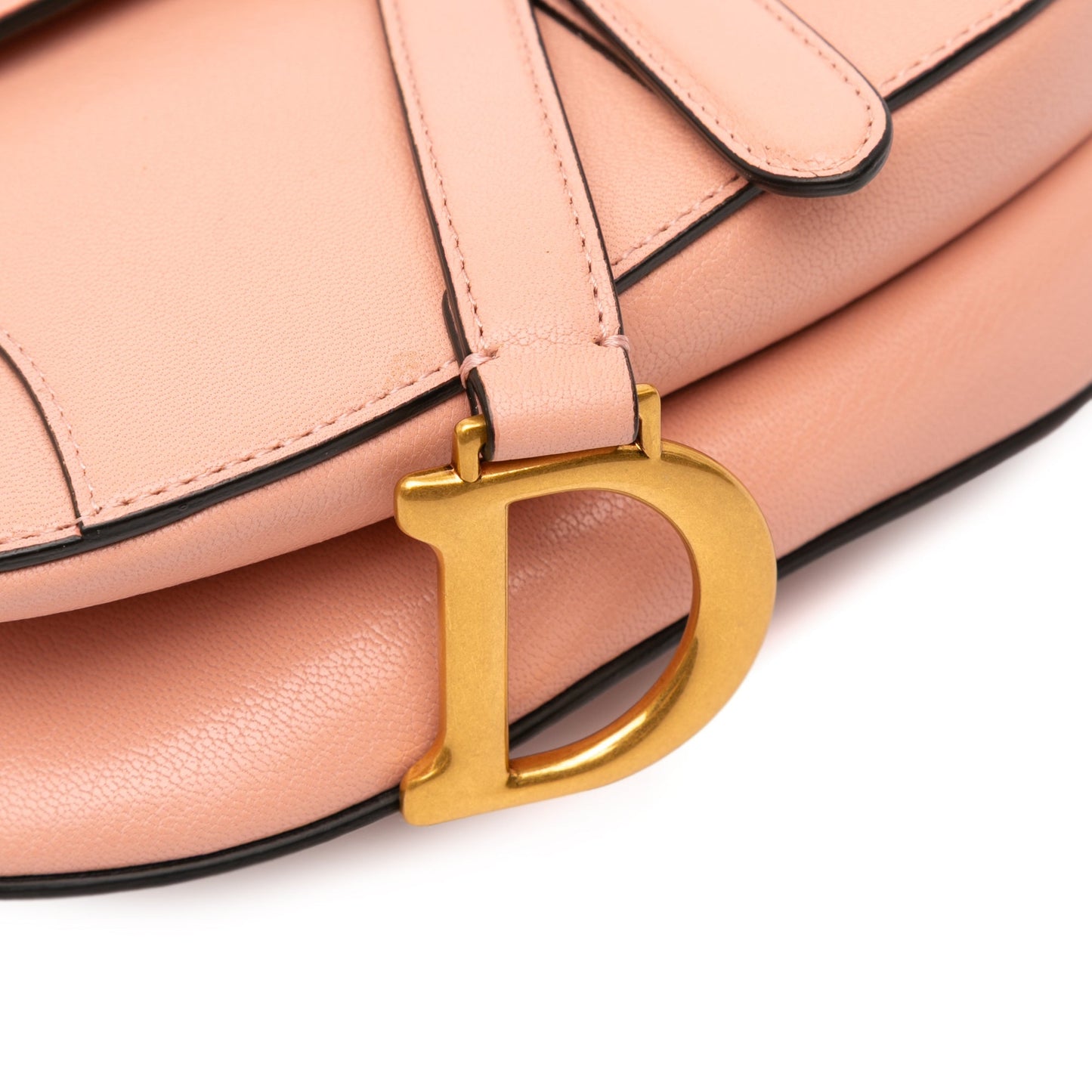 Christian Dior – Saddle Bag in Pelle Rosa Cipria – 2020 – Small - Etoilux