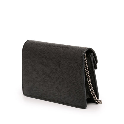 Gucci Dionysus Super Mini Pelle di Vitello Nera – 17 cm - Etoilux