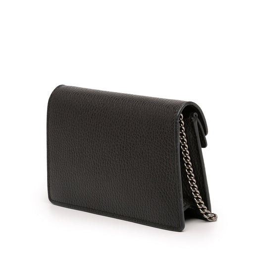 Gucci Dionysus Super Mini Pelle di Vitello Nera – 17 cm - Etoilux
