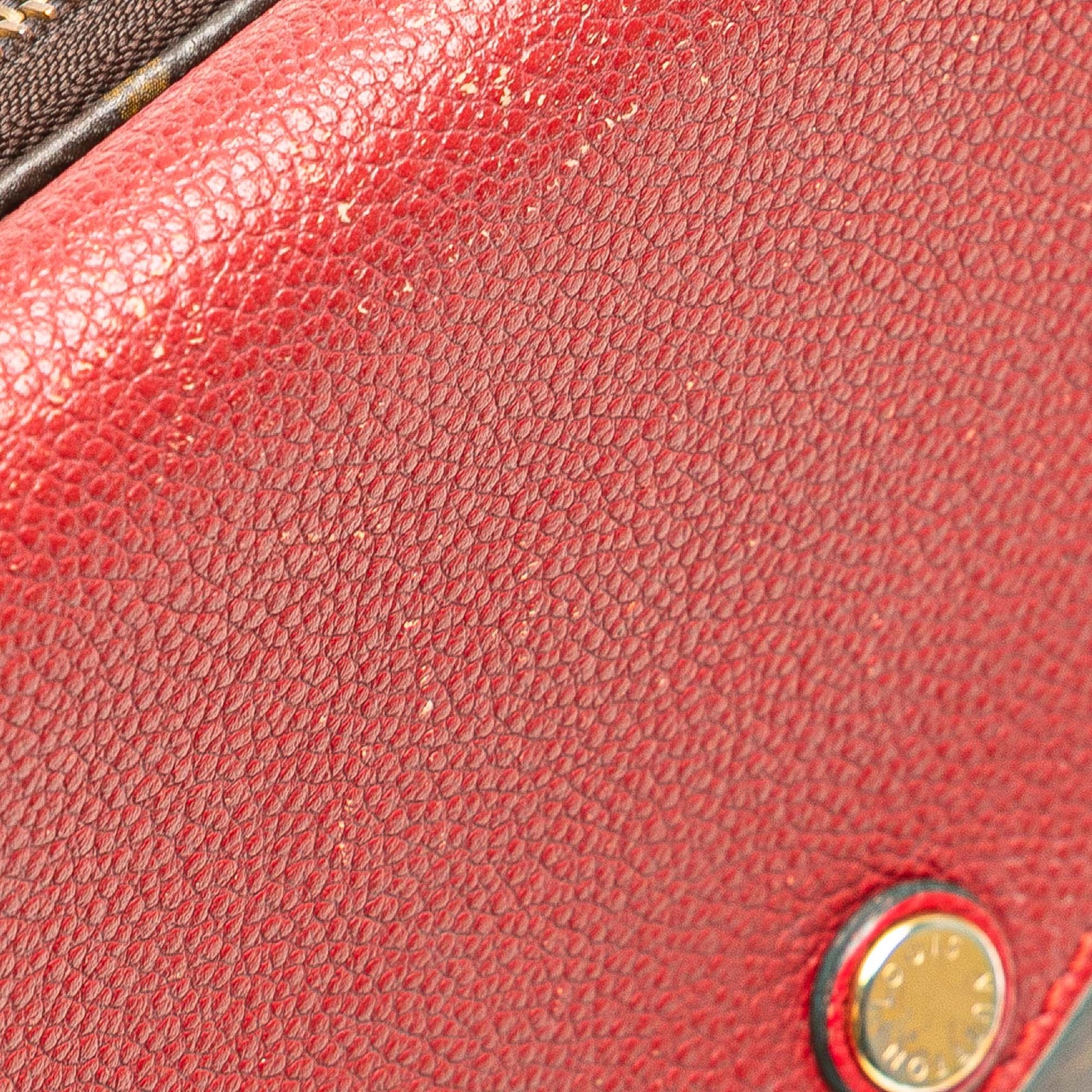Louis Vuitton Twice Monogram / Taurillon Rouge – 23 cm - Etoilux