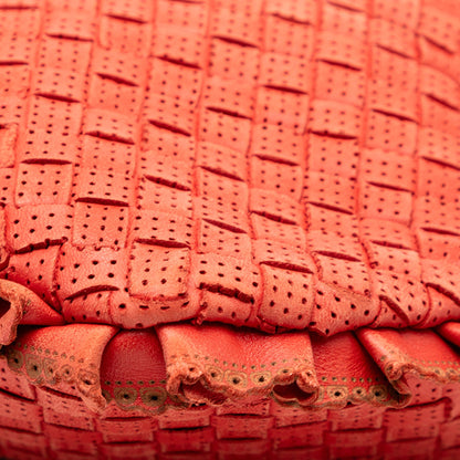 Bottega Veneta – Hobo Piccola Veneta in Nappa Intrecciata Traforata - Etoilux