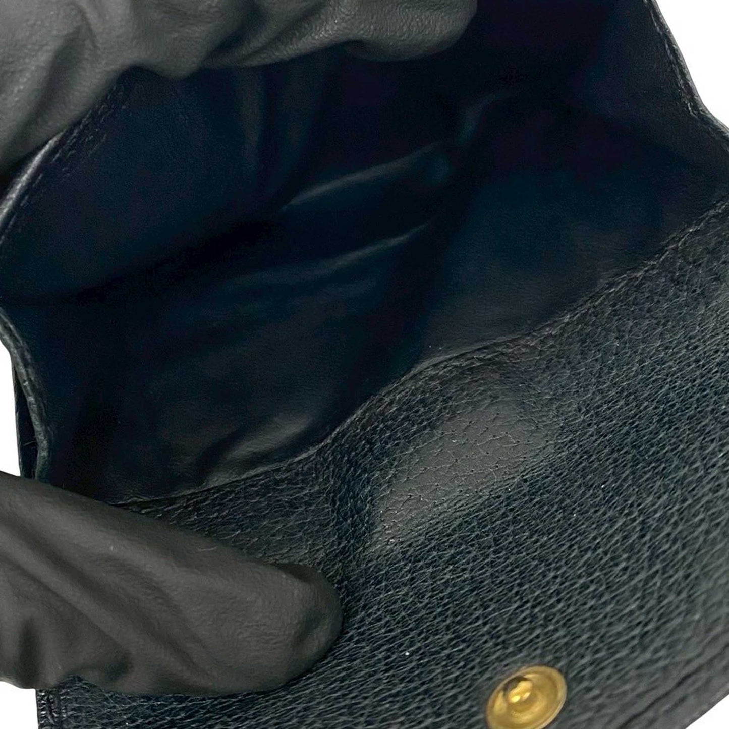 Gucci Ophidia Portafoglio Piccolo GG Supreme Canvas Blu / Web Stripe – Hardware Oro - Etoilux