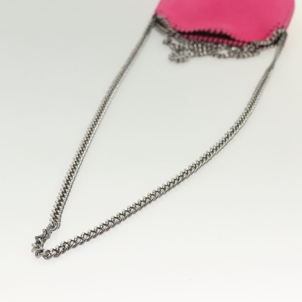 Stella McCartney Falabella Mini Tote Shaggy Deer Fuchsia Hardware Ruthenium - Etoilux