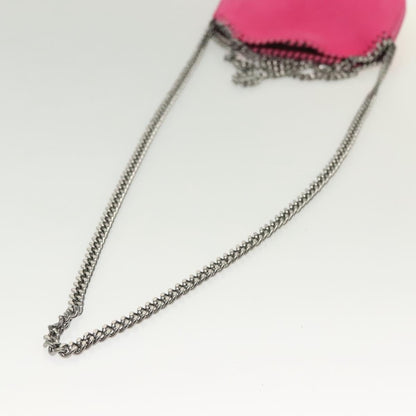 Stella McCartney Falabella Mini Tote Shaggy Deer Fuchsia Hardware Ruthenium - Etoilux