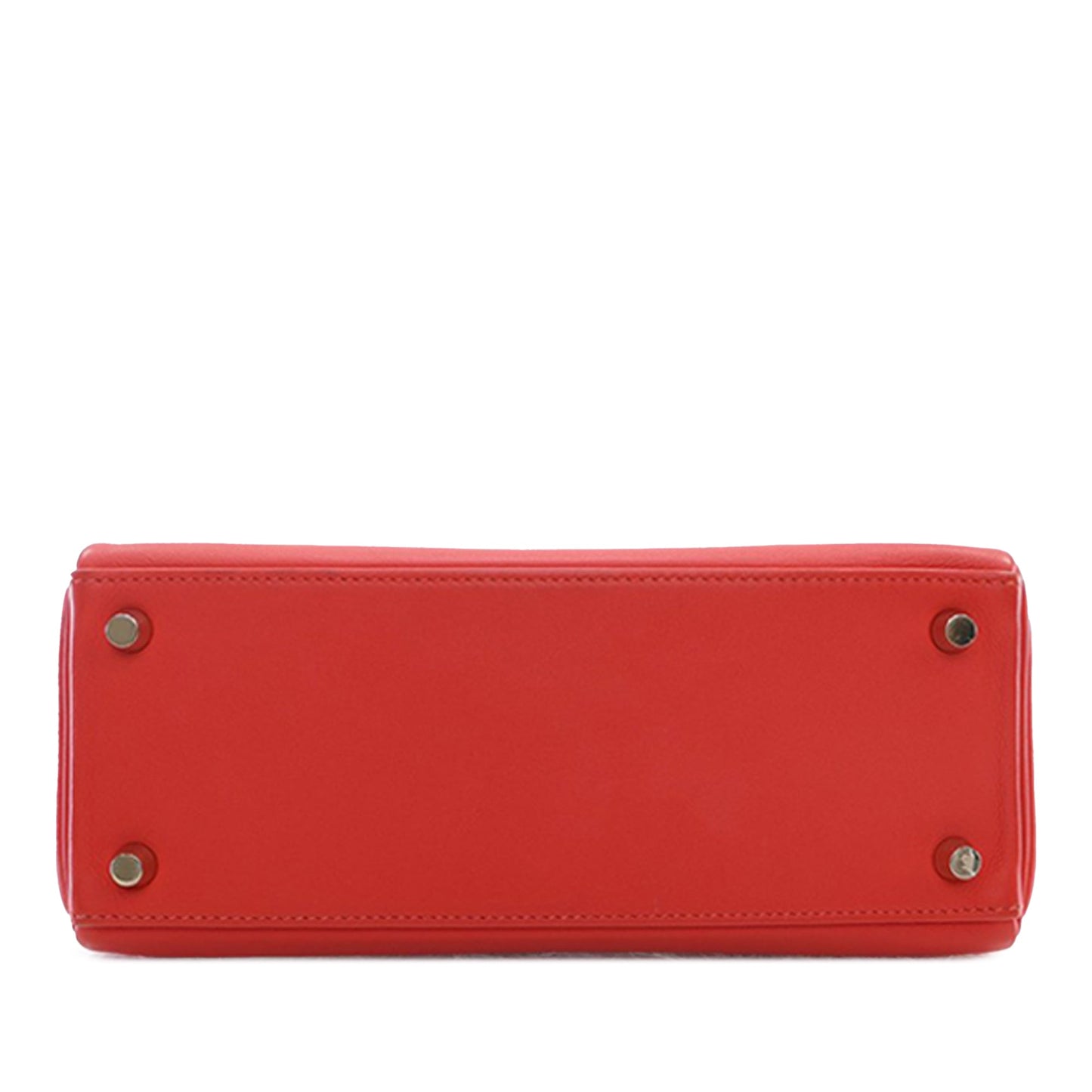 Hermès Kelly II Retourne 25 in pelle Swift Rouge Pivoine Anno 2015 – Made in France - Etoilux