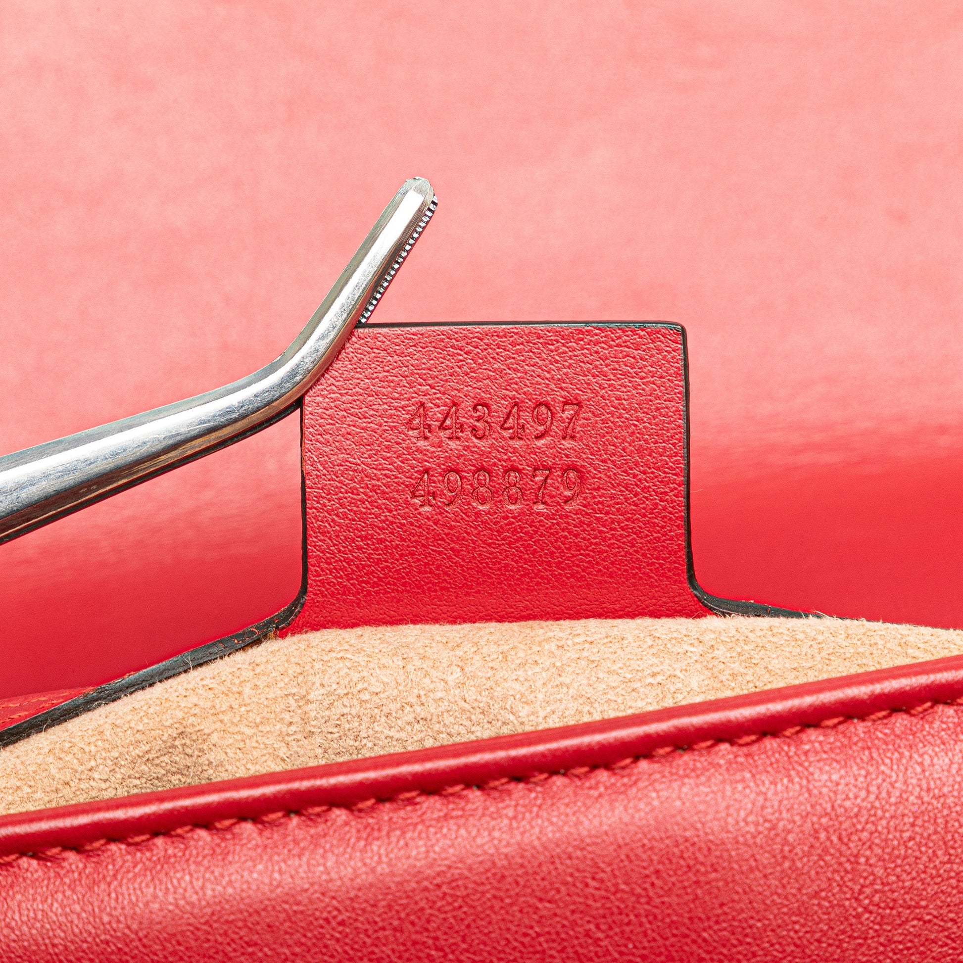 Gucci GG Marmont Small – Pelle Matelassé Rossa - Etoilux