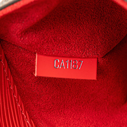 Louis Vuitton Saint Michel – Monogram & Pelle Epi Rossa - Etoilux