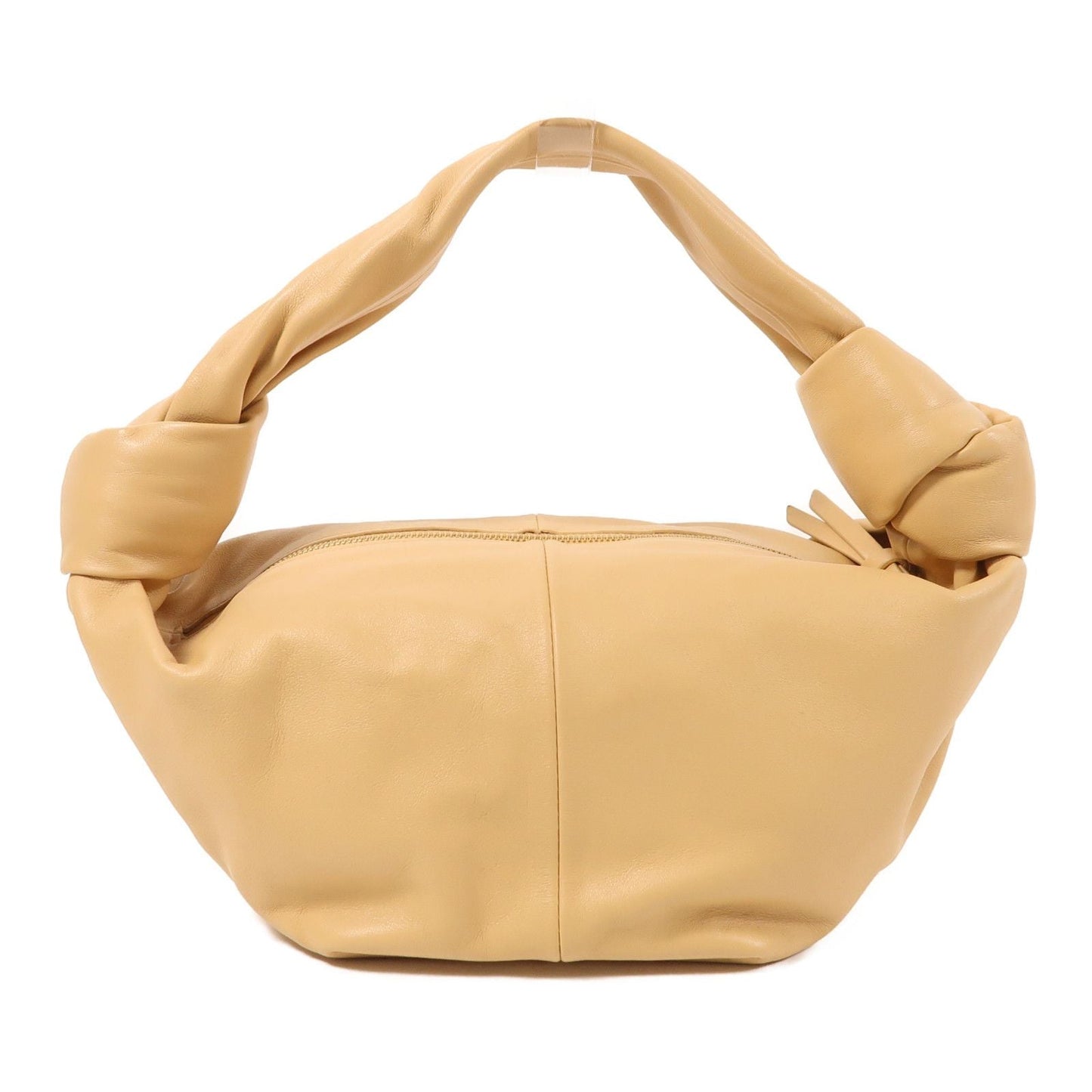 Bottega Veneta Double Knot Mini Nappa Agnello Beige – 26 cm - Etoilux