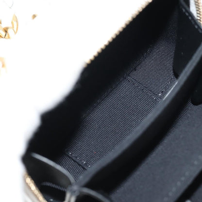 Chanel CC Zip Mini Bag Pelle di Agnello Bianco Latte – 11 cm - Etoilux
