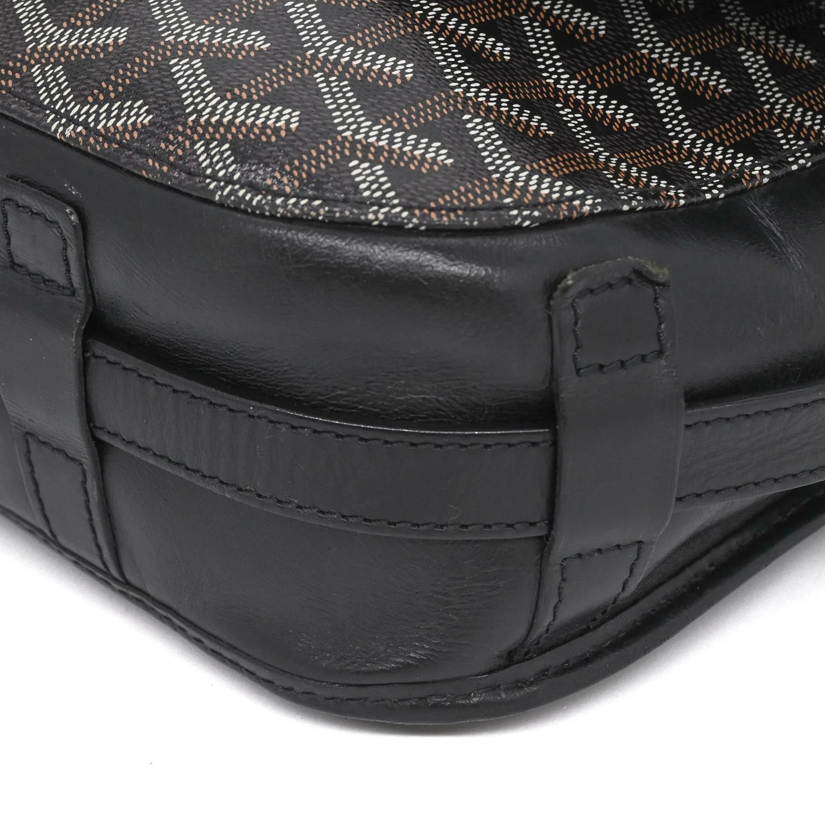 Goyard Belvedere MM – Monogram Canvas e Pelle Nera - Etoilux