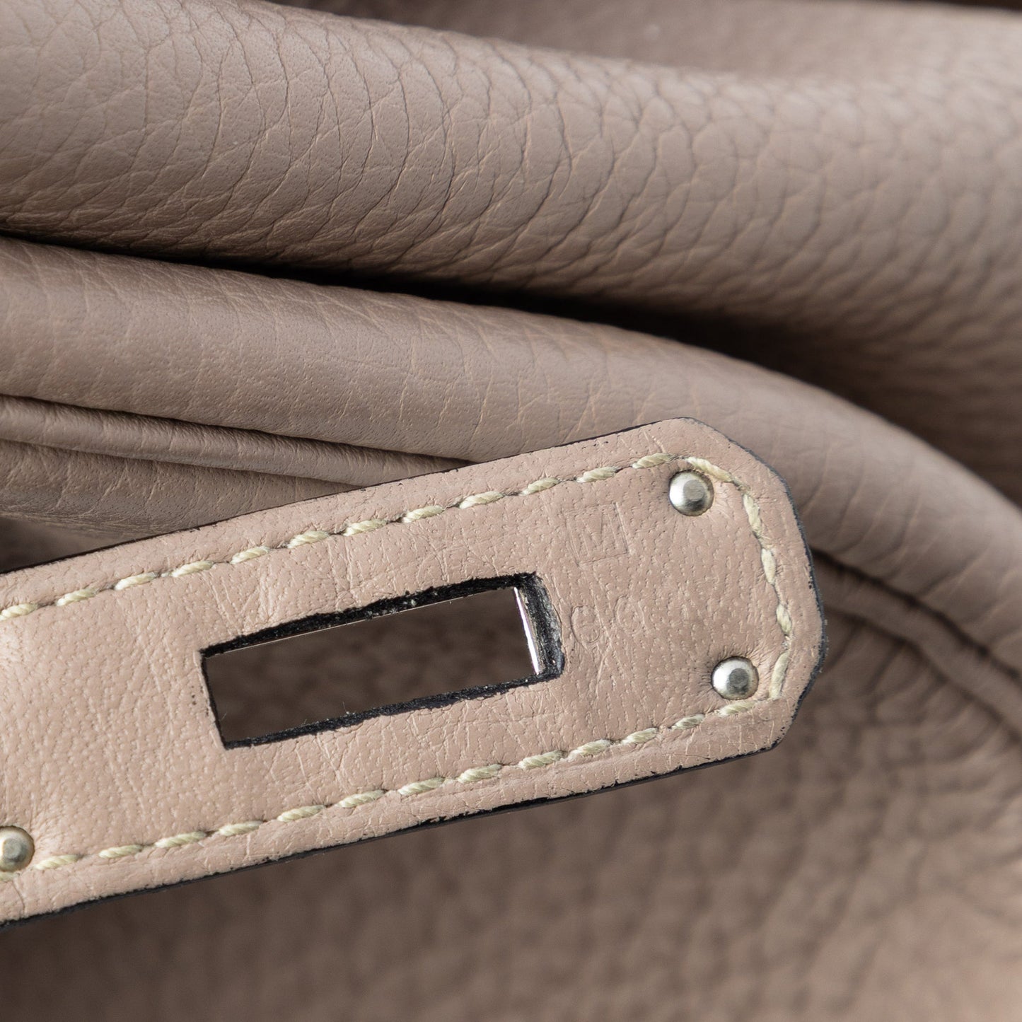 Hermès Birkin 35 Togo Gris Tourterelle Palladium Hardware 2009 - Etoilux