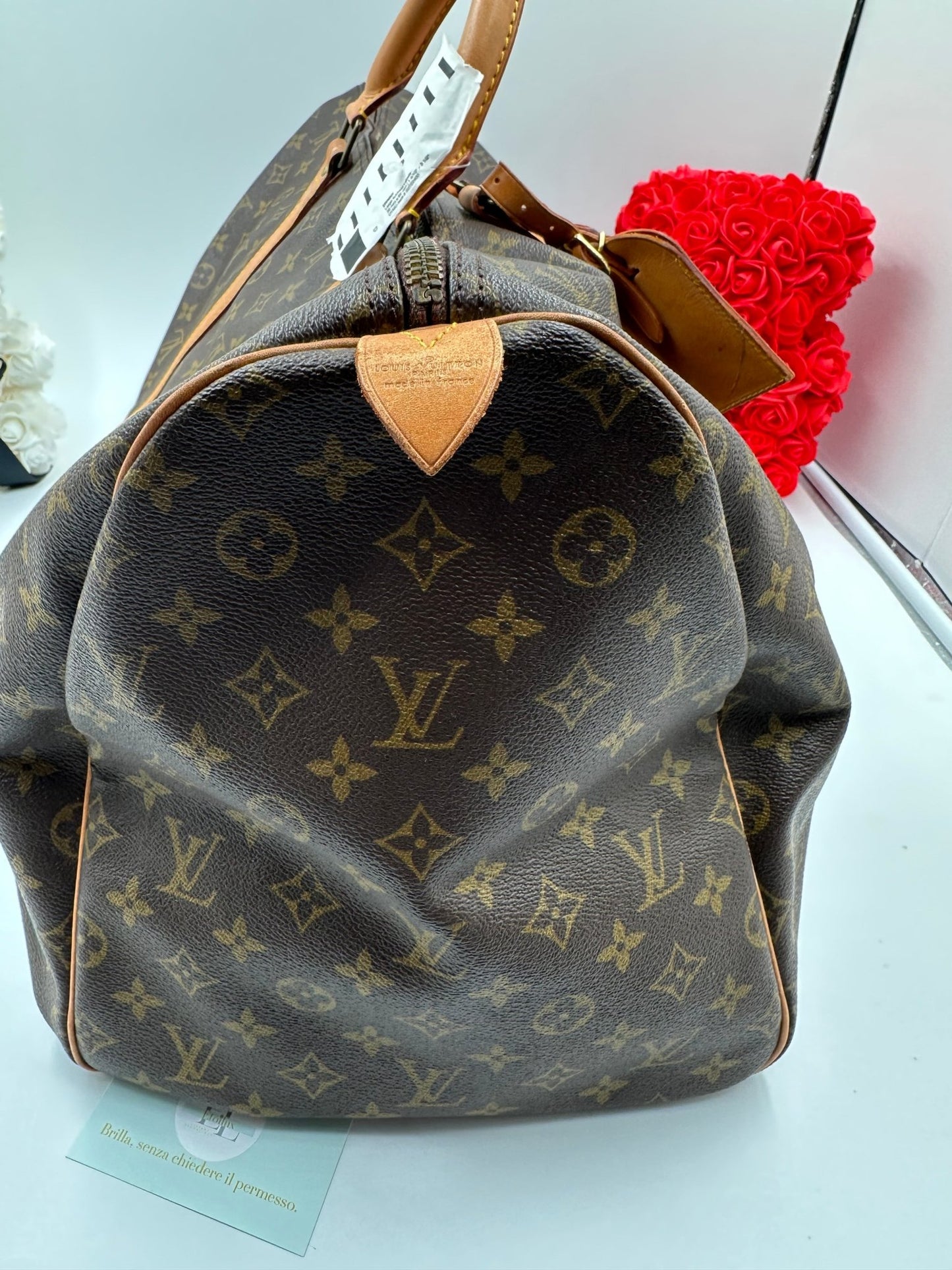 Louis Vuitton Keepall Bandoulière 55 Toile Monogram Vintage – 55 cm - Etoilux