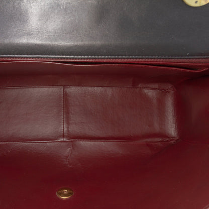 Chanel Maxi XL Single Flap in Pelle di Agnello – Nero (1994 - 1996) - Etoilux