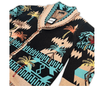 Alanui Iconic Jacquard Cardigan – Edizione Palm Pattern - Etoilux