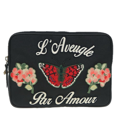 Gucci L'Aveugle Par Amour Custodia Tablet Nylon Nera – 26 cm - Etoilux