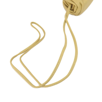 Bottega Veneta – Portamonete The Pouch in pelle beige - Etoilux