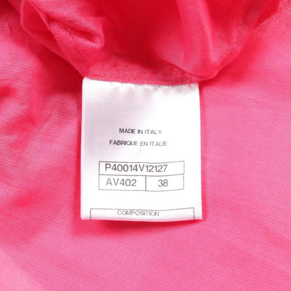Camicia Chanel in cotone trasparente rosa fucsia - Etoilux