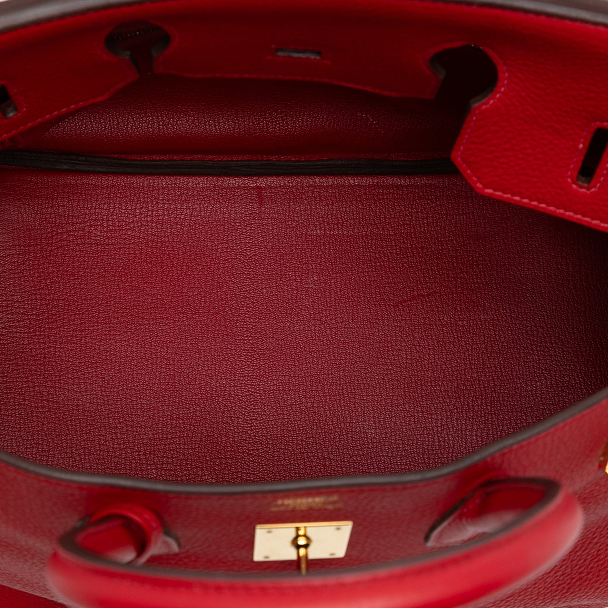 Hermès Birkin 35 – Togo Rouge Vif – 2012 – ▢P - Etoilux