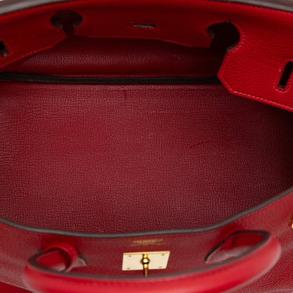 Hermès Birkin 35 – Togo Rouge Vif – 2012 – ▢P - Etoilux