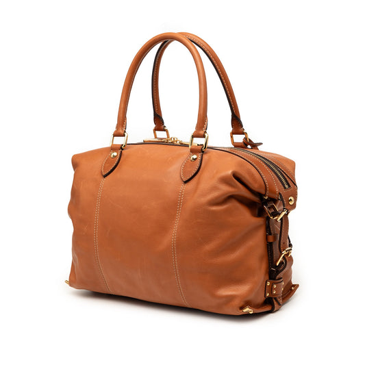 Louis Vuitton Sac Louis Pelle Suhali Cognac 2007 — Special Order "Pour Mademoiselle Yuri" - Etoilux
