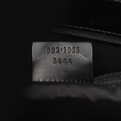 Gucci Jackie Tote in Pelle di Vitello Nera – Vintage – 25 cm - Etoilux