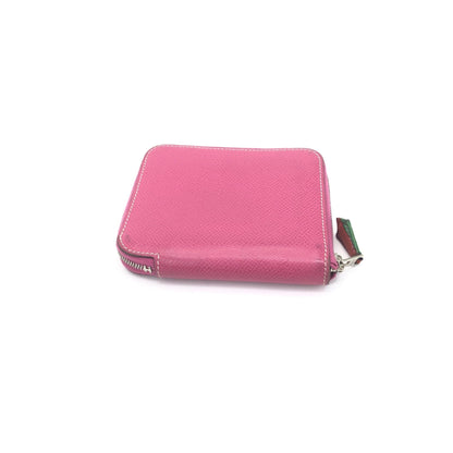 Hermès Azap Compact Silk'In Pelle Epsom Fucsia – 12 cm - Etoilux