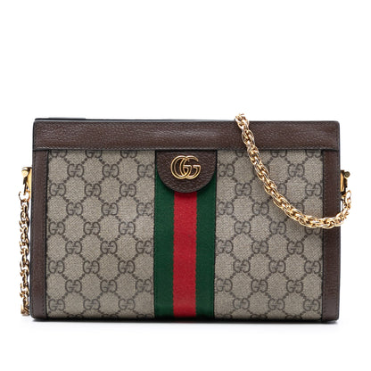 Gucci – Ophidia GG Supreme Web Chain Small - Etoilux