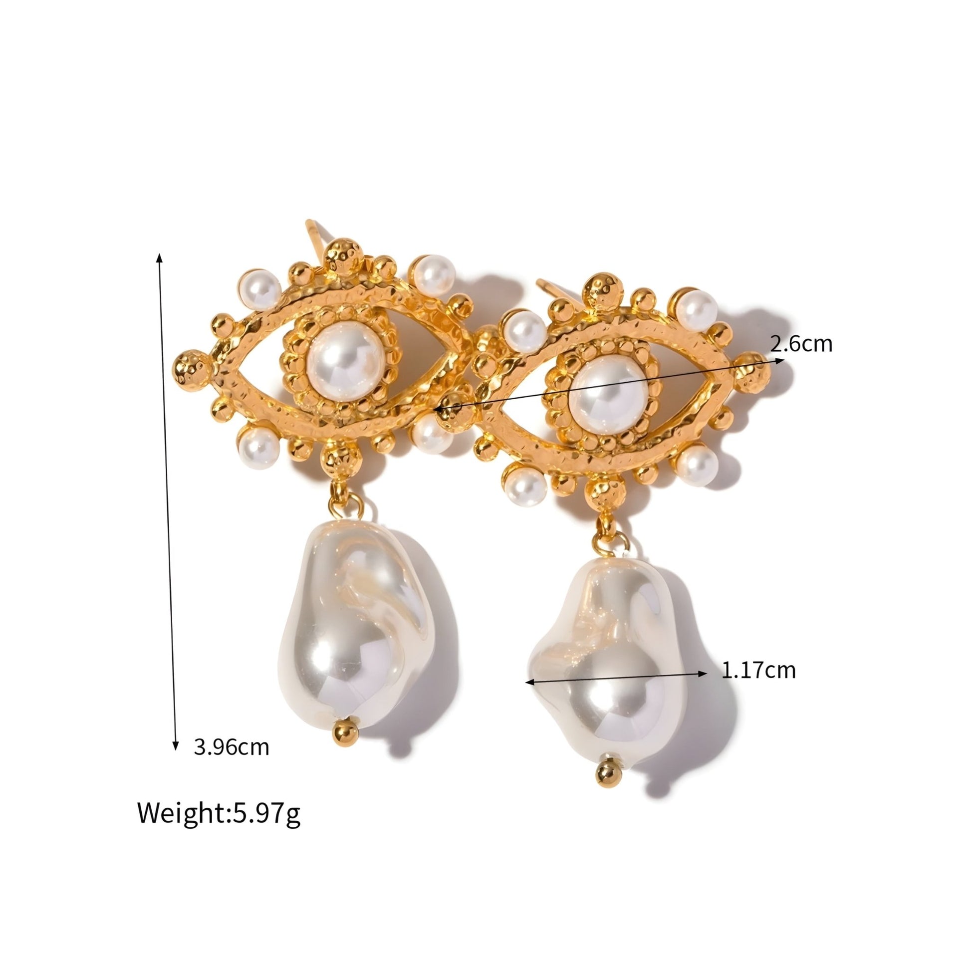 BEHI REBECCA EARRINGS - Etoilux