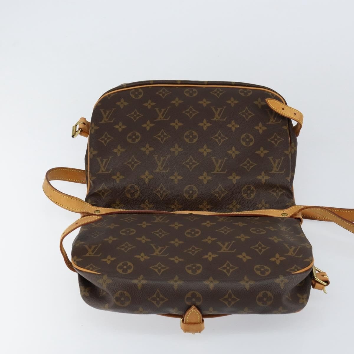 Louis Vuitton Saumur 30 Tela Monogram – Tracolla Vintage – 28 cm - Etoilux