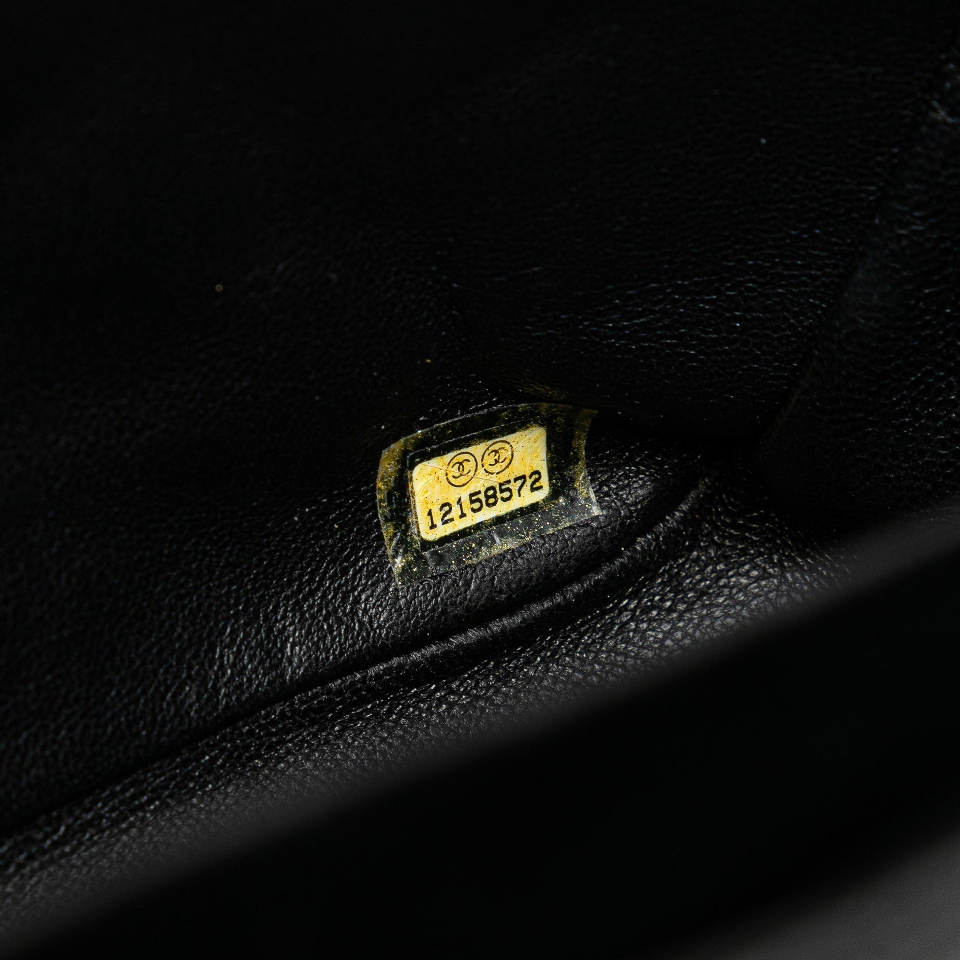 Chanel Jumbo Classic Single Flap Caviar Nero – 2008/2009 - Etoilux