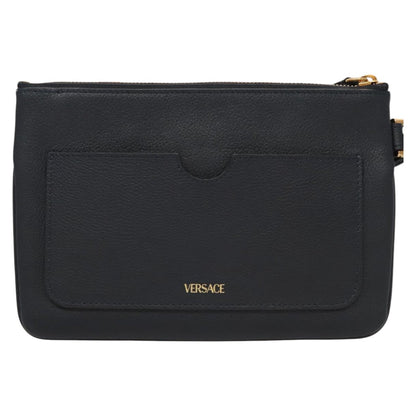 Versace Medusa Head Pochette in pelle nera - Etoilux