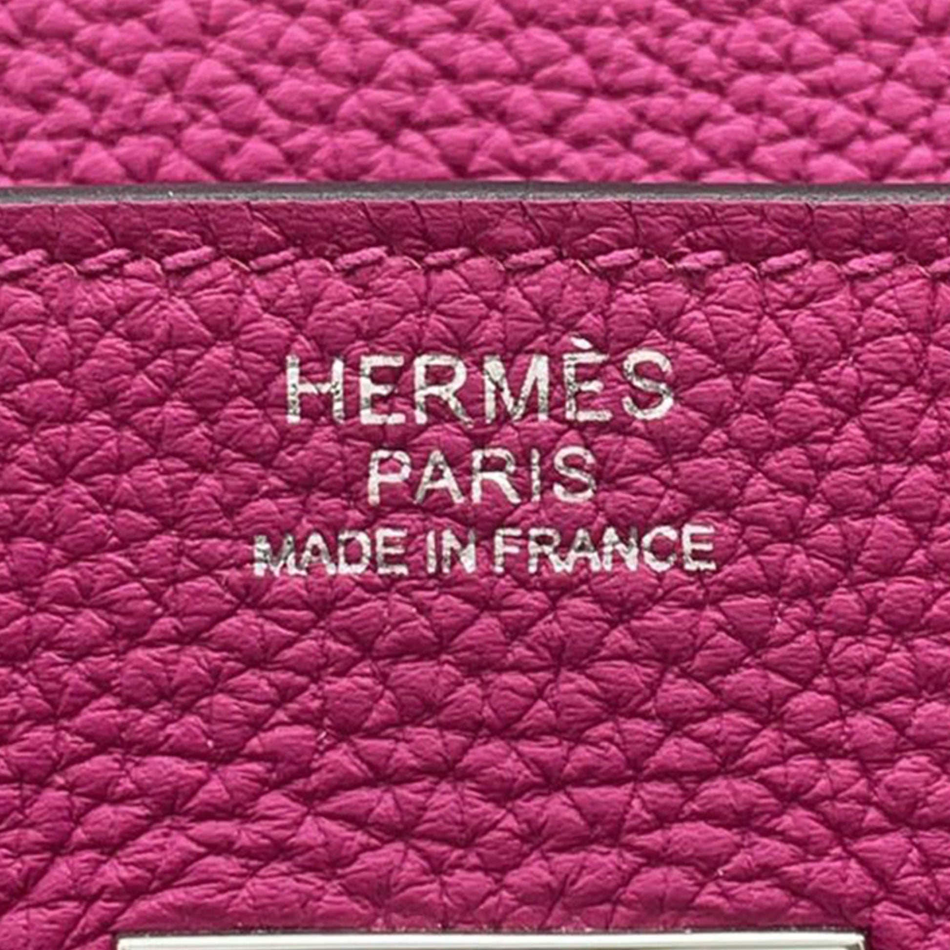 Hermès Birkin 30 Togo Rose Pourpre – 2017 – Retourne - Etoilux