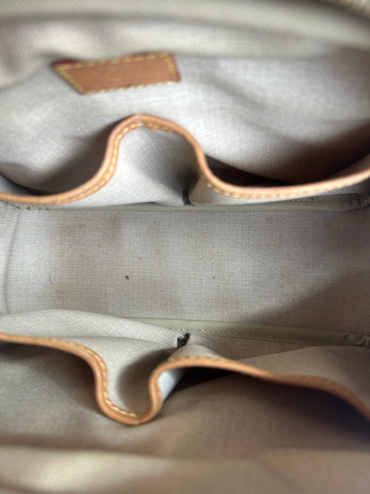 Louis Vuitton Trouville Monogram Canvas Vachetta – 35 cm - Etoilux