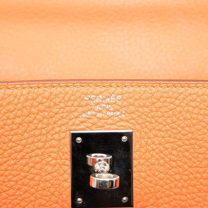 Hermès Kelly 35 Pelle Togo Arancione – 34 cm - Etoilux