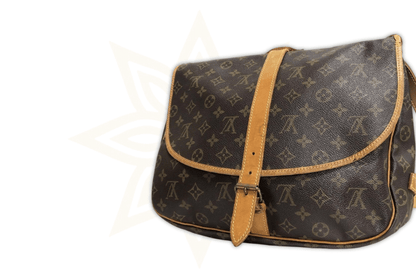 Louis Vuitton Saumur 35 in tela Monogram Canvas - Etoilux